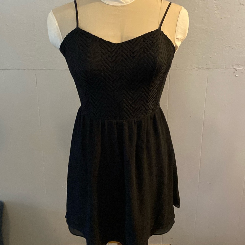 Candies size 7 black dress